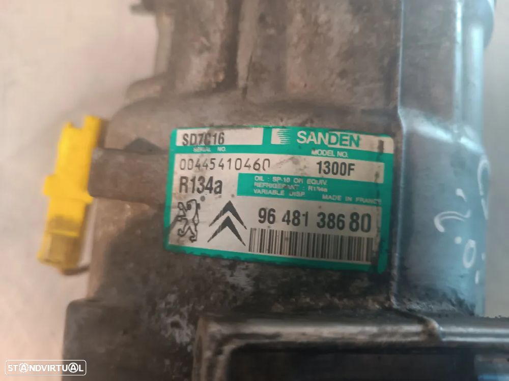 COMPRESSOR AC CITROEN C5 / PEUGEOT 407 1.8i  2.0i 9648138680 - 2