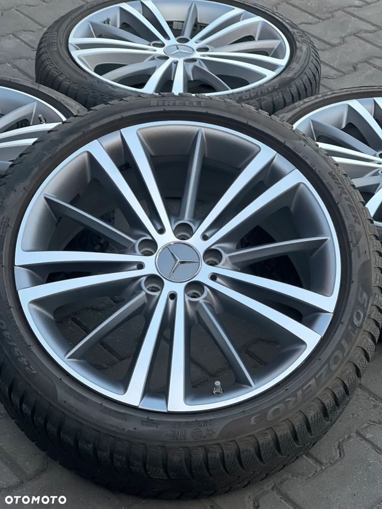Idealne Koła zimowe Mercedes CLS 19'' A257 Opony  Pirelli - 12