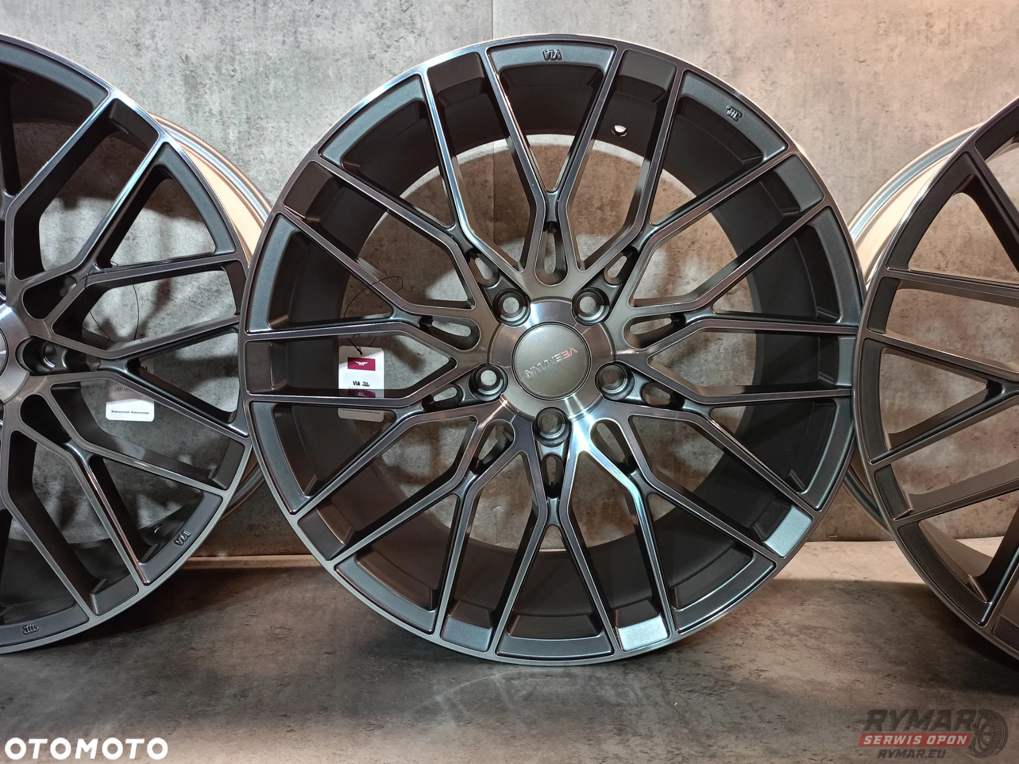 ŚLĄSK NOWE ALUFELGI VEEMANN V-FS34 19" DWIE SZEROKOŚCI 5x120 KOMPLET - 3