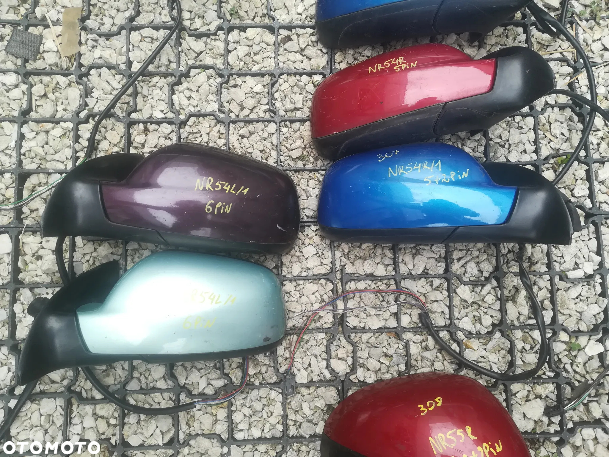 CZYTAJ OPIS!!!  LUSTERKO LEWE PRAWE CITROEN, PEUGEOT - 27