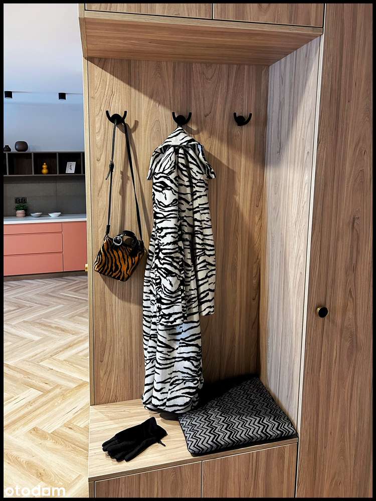 Przestronny, Pastelowy apartament, 2 pok., garaż, kl, klima