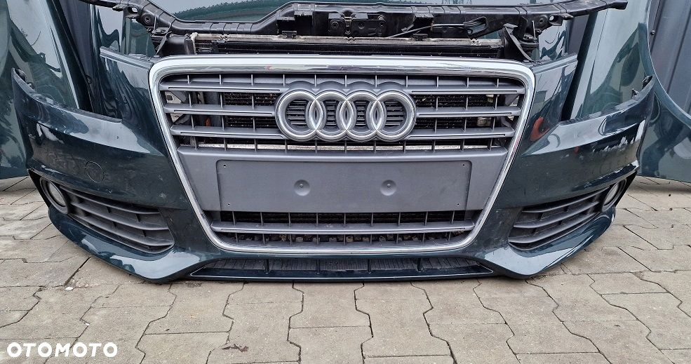 AUDI A4 B8 07-11R MASKA ZDERZAK BŁOTNIK LAMPY PAS LZ6E - 3