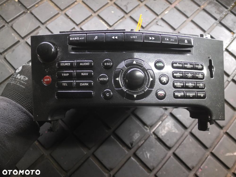 Peugeot 607 Radio CD Tel Nav RT3-N3-07 96563012TP CD480 - 1