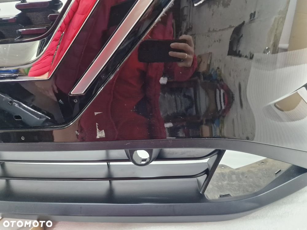 NISSAN QASHQAI 3 III 21- ZDERZAK PRZEDNI PRZÓD + GRILL / ATRAPA POD KAMERĘ , NR 620226UA0H , NR AUKCJI NZ1358 - 27