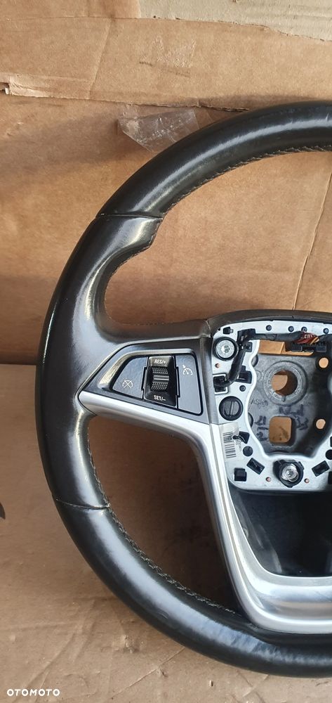 Kierownica multifunkcyjna multifunkcja skórzana skóra Opel Insignia A 13316547 - 6
