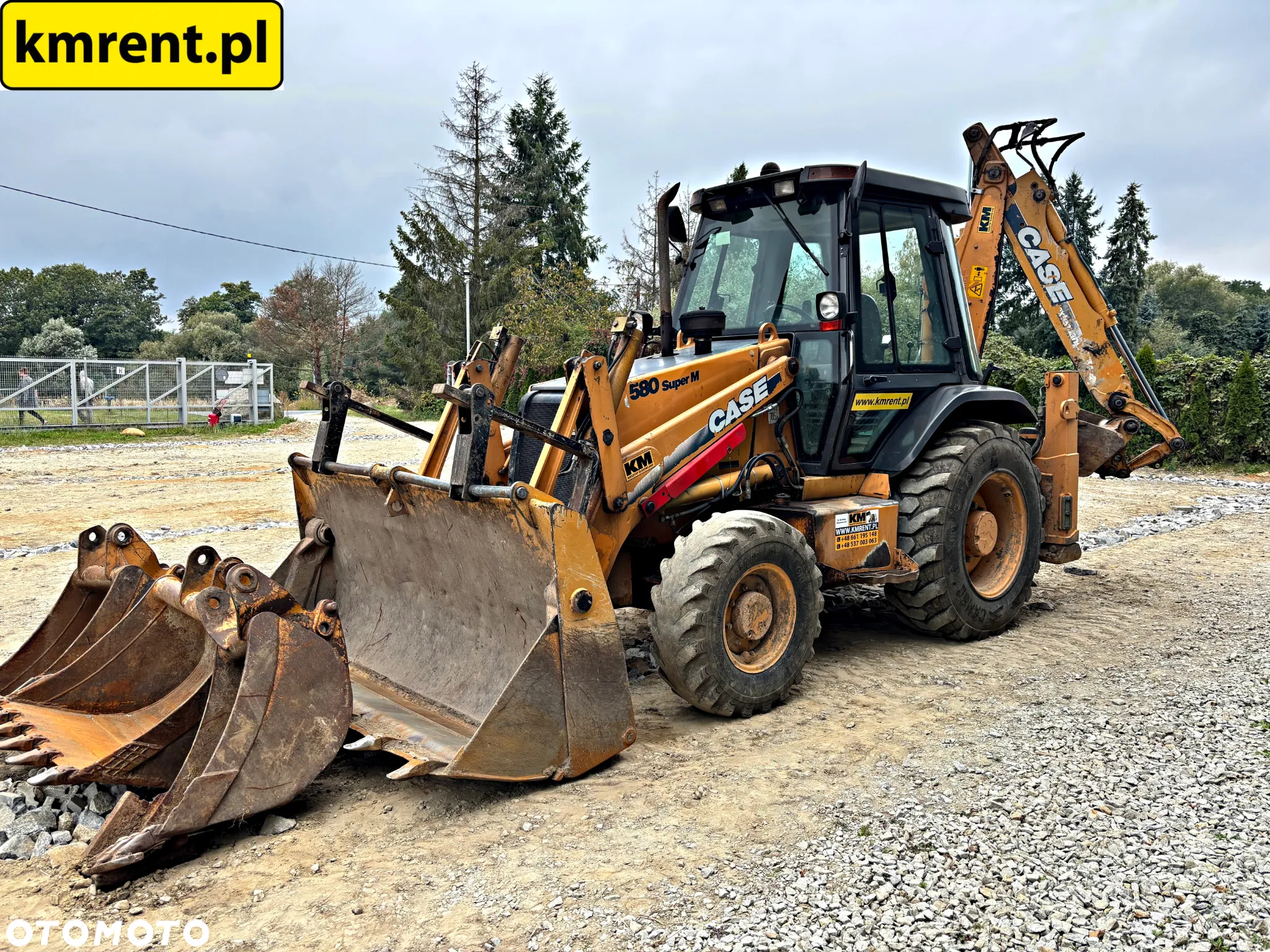 Case 580 SM KOPARKO-ŁADOWARKA 2003R. | JCB 3CX CAT 428 432 CASE 590 - 14