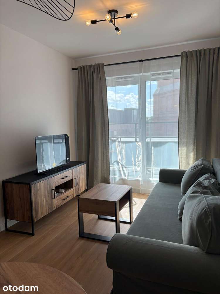Nowe 2 pokojowe mieszkanie Piłsudskiego135K,39m²,taras12m² 2800+opłaty