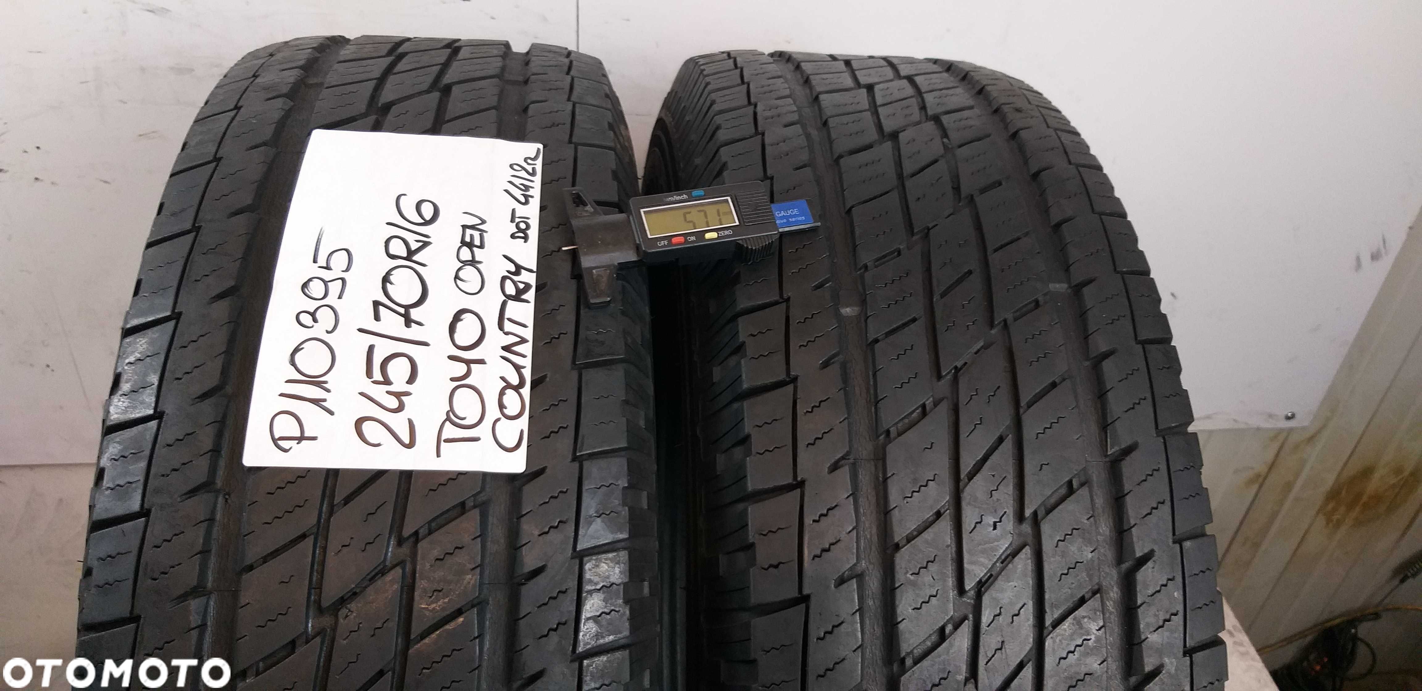 P110395 para 245/70R16 Toyo Open Country dot.4412r. - 1