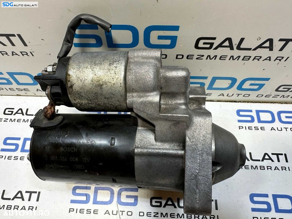 Electromotor Cutie Viteze Manuala 6 Trepte cu 12 Dinti Renault Megane 3 1.5 DCI 2008 - 2015 Cod 233001073R 0001136008 [X3143] - 3