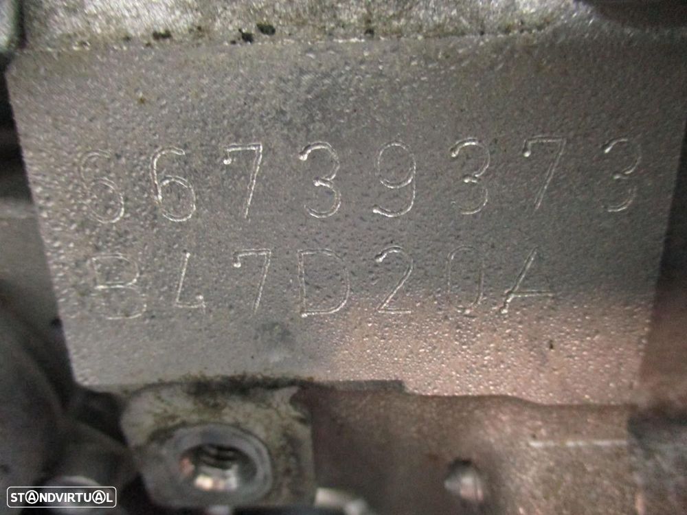 MOTOR COMPLETO BMW 3 2016 -B47D20A - 1
