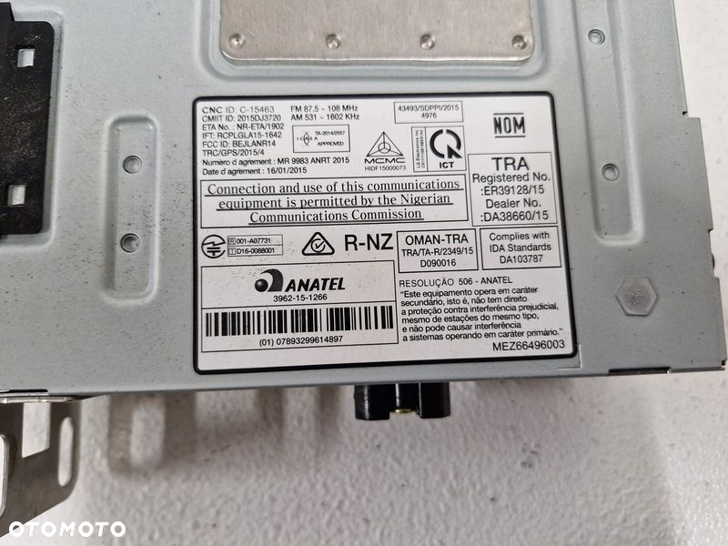 RENAULT KADJAR TUNER MODUŁ RADIA RADIO NAWIGACJA 281152705R - 3