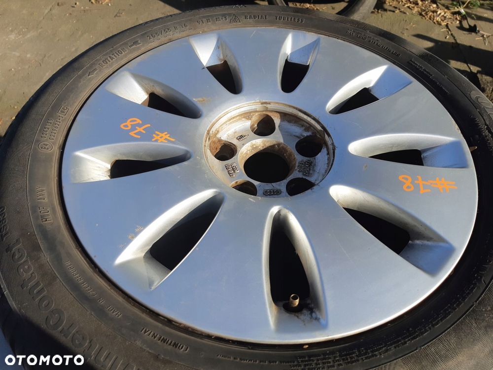 audi alufelga felga 7x16 et35 5x112 4f0601025n - 3