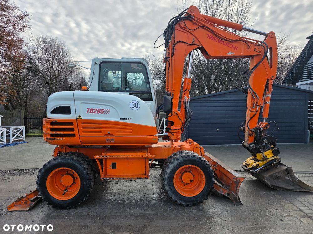 Takeuchi TB 295W Roto Engcon+Szczypce - 4