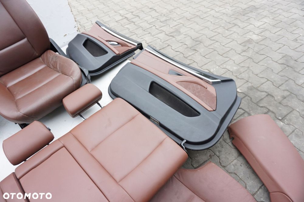 FOTELE SIEDZENIA BOCZKI SKÓRA EUROPA BMW 5 F10 - 5