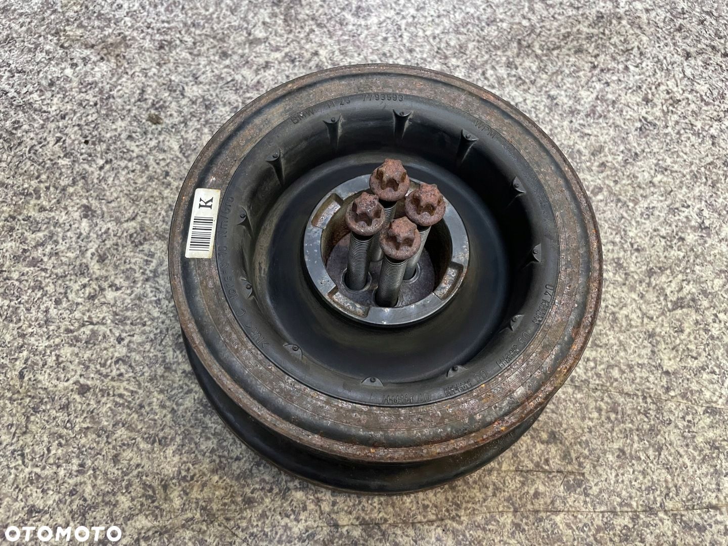 Kolo pasowe walu drgan sruby 3.0 D 3.5 D M57 BMW X3 E83 X5 E70 E71 E92 E63 - 1
