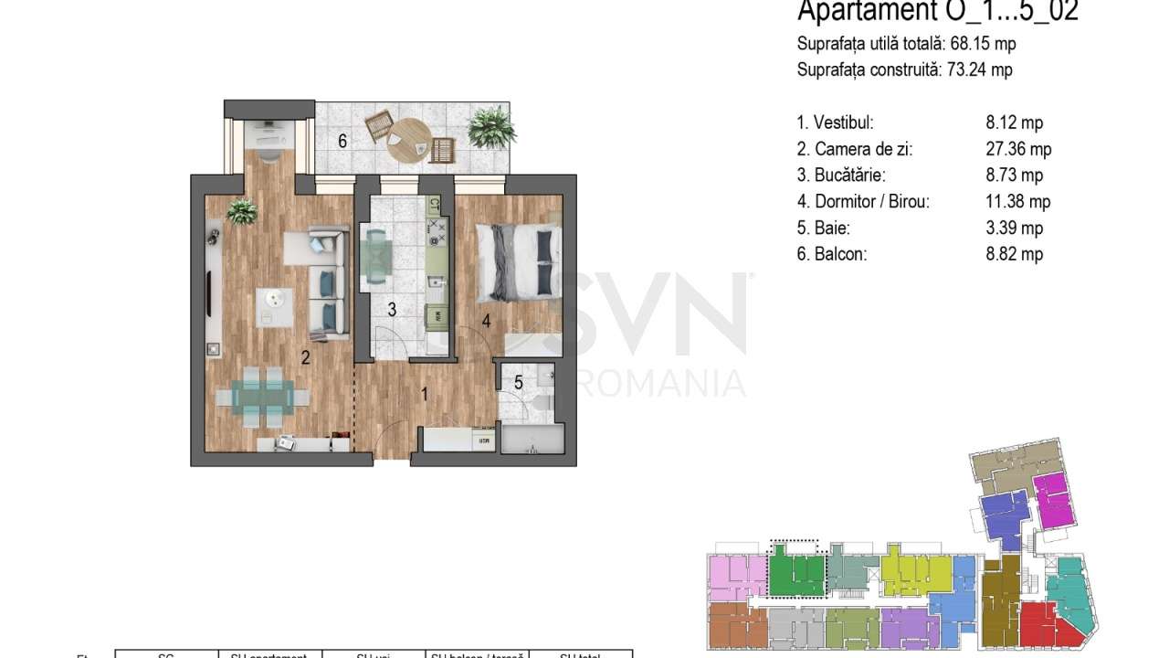 Living area of Apartament 2 bedroom in Strada Ion Minulescu