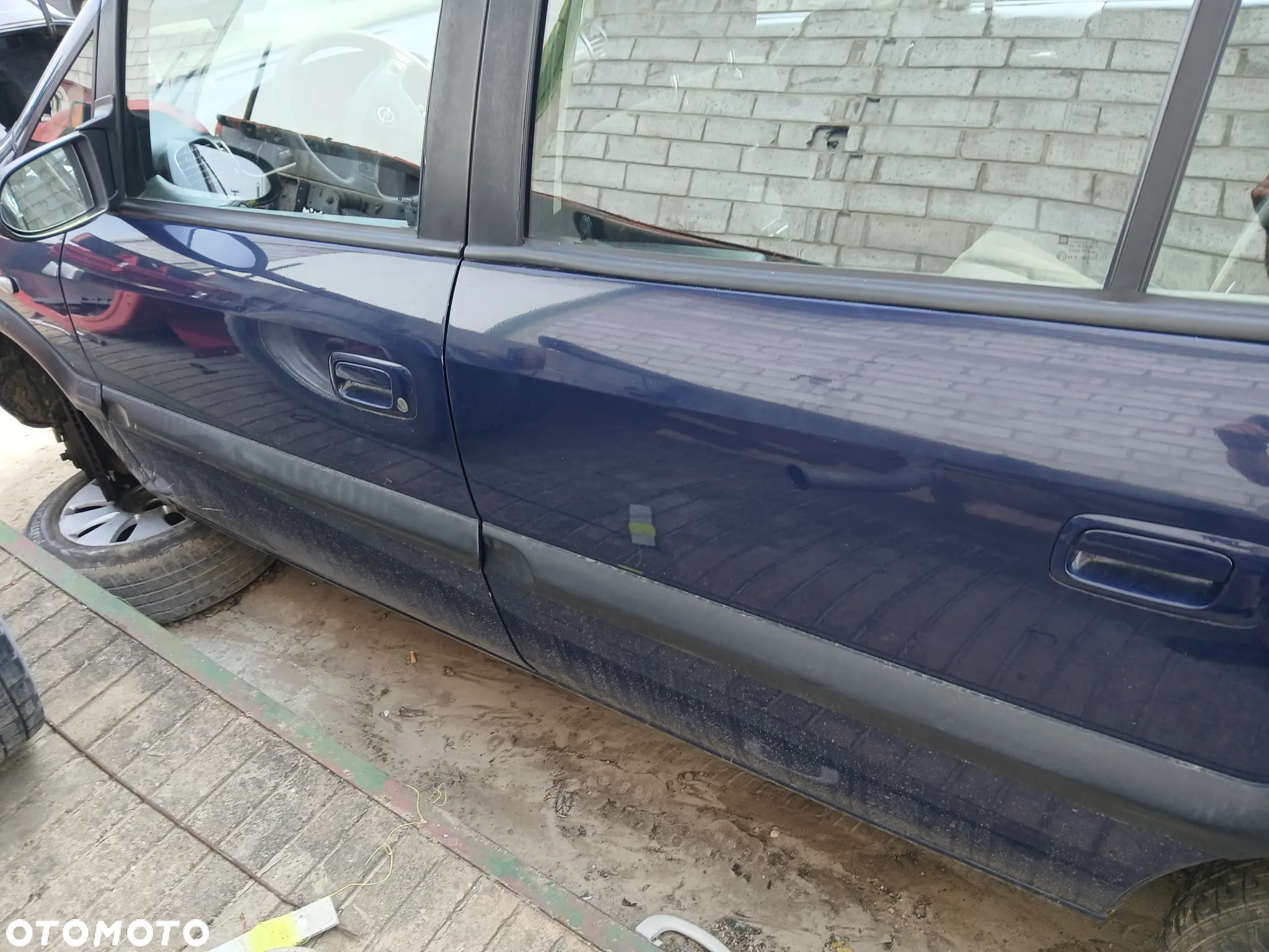opel zafira A Y21Z maska pokrywa silnika klapa bagażnika zderzak lampa reflektor pas przedni stop - 7