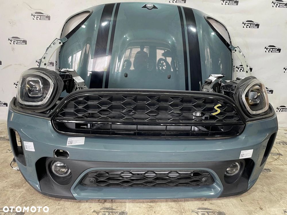 PRZÓD MASKA ZDERZAK BŁOTNIKI LAMPY PAS CHŁODNICE MINI COOPER F60 COUNTRYMAN - 9