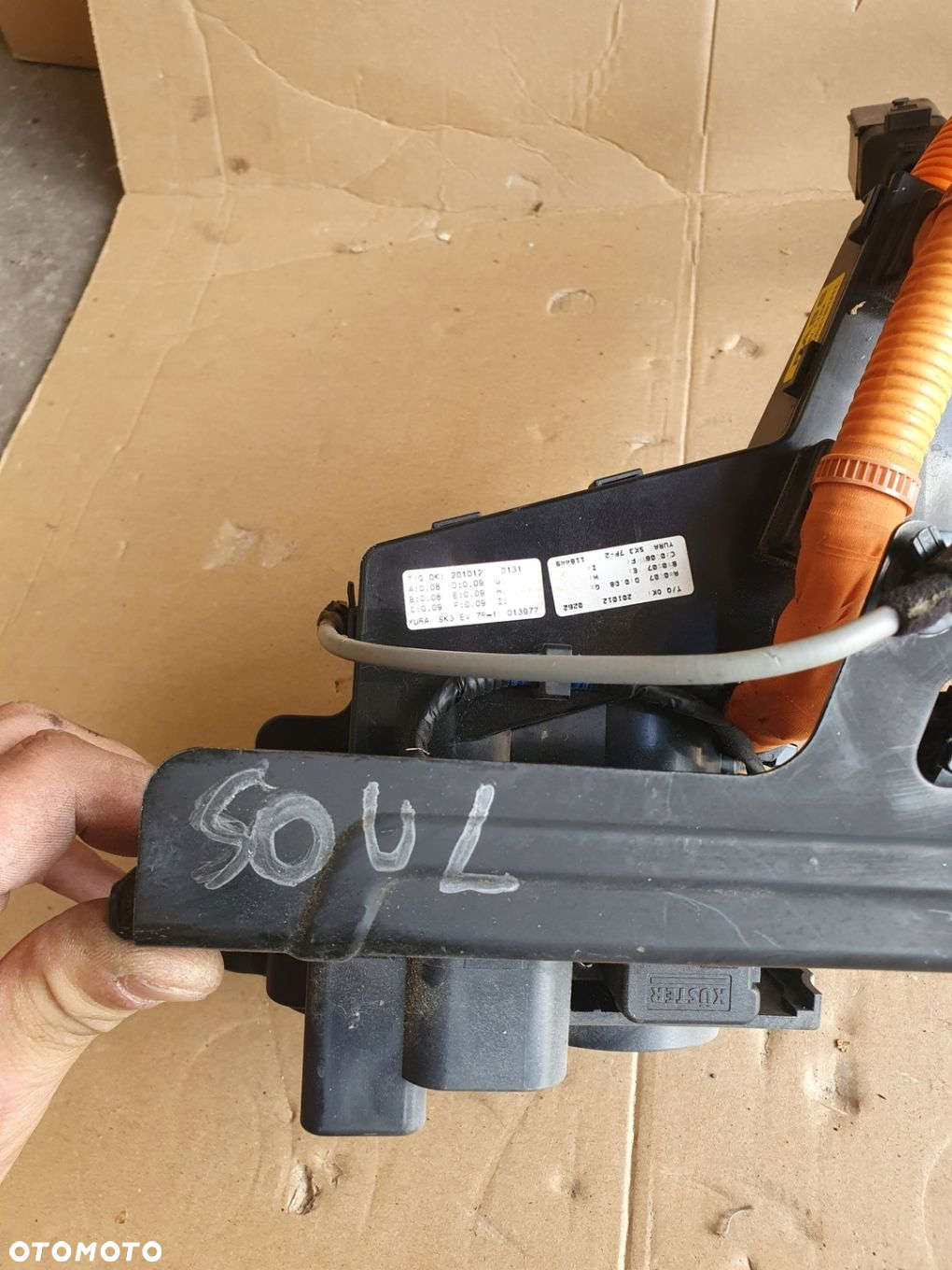 KIA E-SOUL SOUL III 2019- ELECTRIC EV GNIAZDO ŁADOWANIA PRZEWÓD 91684-J2000 - 2