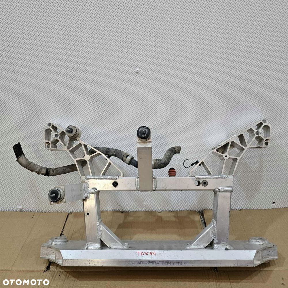 porsche taycan 9j1 sanki wózek przód przedni rama pomocnicza - 1