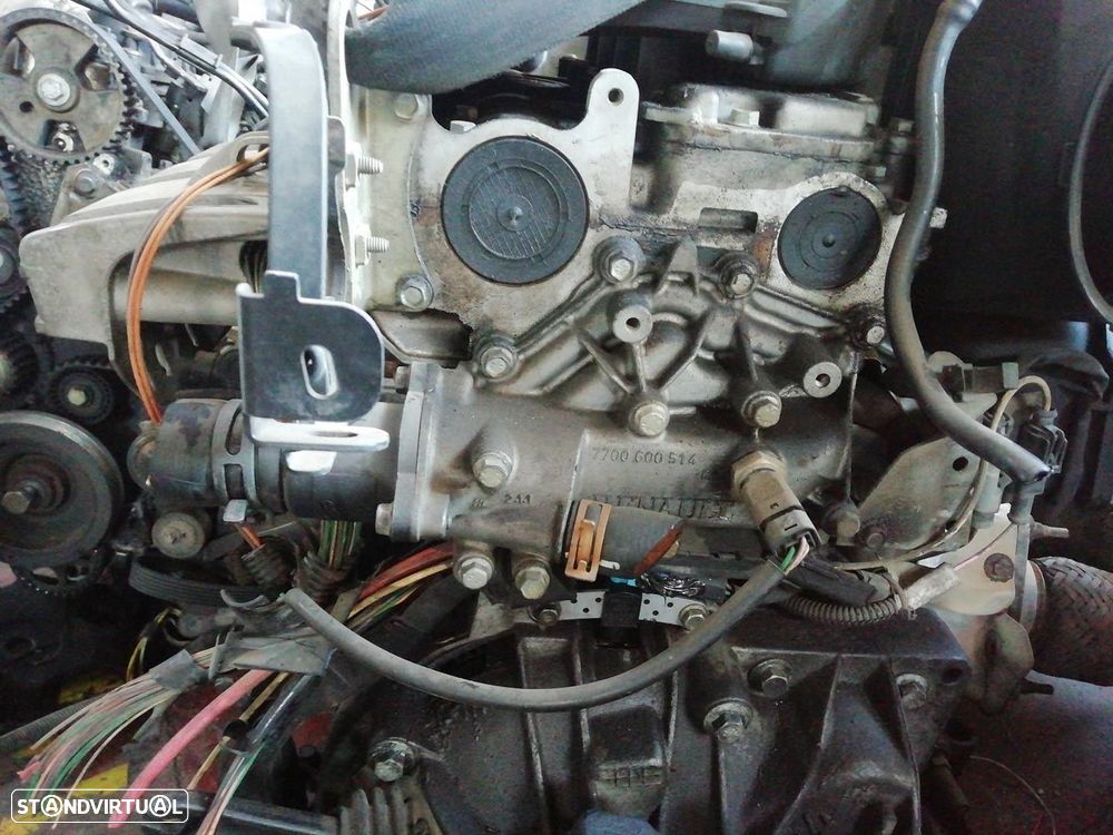 MOTOR COMPLETO RENAULT MEGANE I CLASSIC 2000 -K4J750 - 12