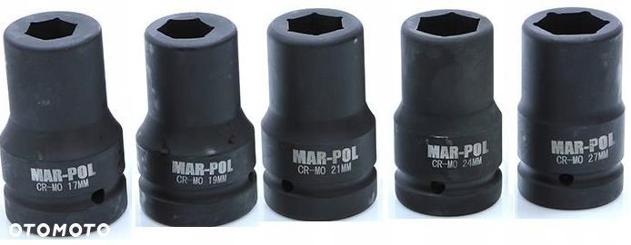 NASADKI UDAROWE SZEŚCIOKĄTNE 1 17-41MM 10 SZT - 5