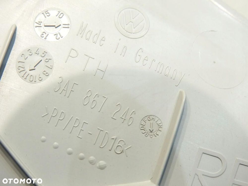 OSŁONA SŁUPKA D PRAWA VW PASSAT B7 KOMBI 3AF867246 - 5