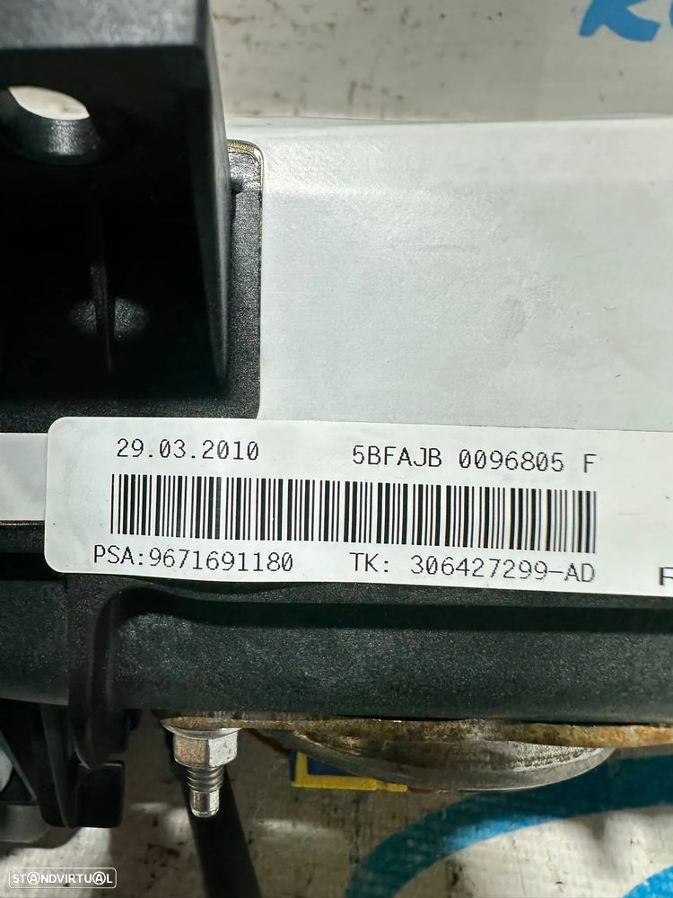 .Airbag Tablier Pendura Passageiro Original PSA Peugeot Citroen DS 9671691180 2002 - 2016 - 8