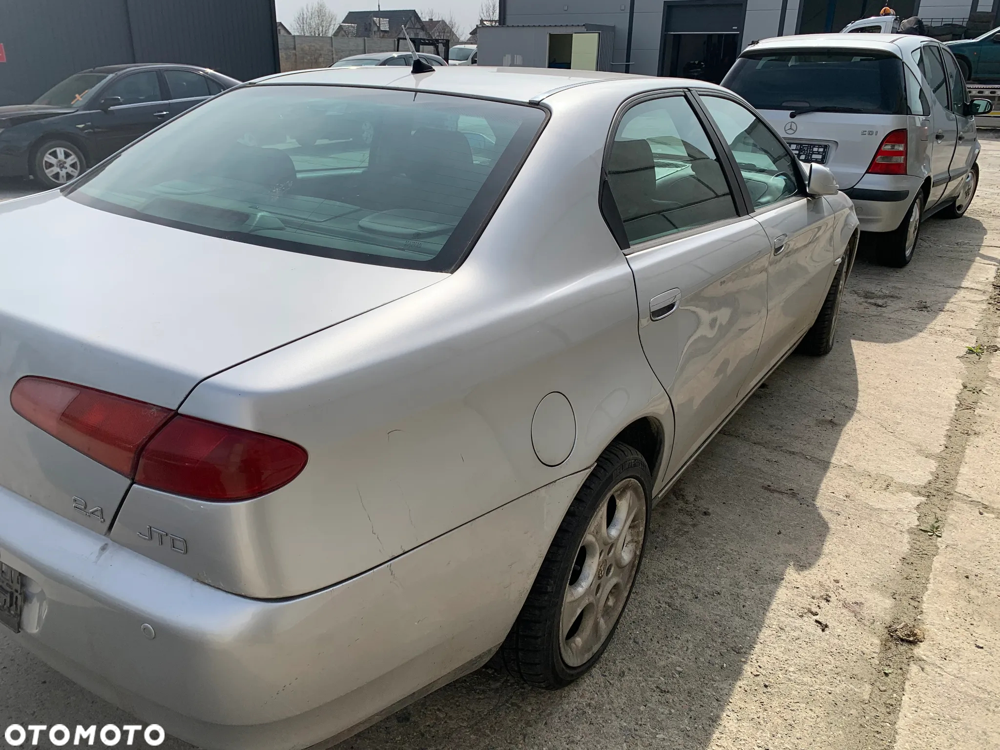 ALFA ROMEO 166 2003 *SAMOCHÓD NA CZĘŚCI* 56  LAMPA LUSTERKO DRZWI MASKA KLAPA BELKA ZDERZAK BŁOTNIK PRAWA LEWA PRZÓD TYŁ - 3