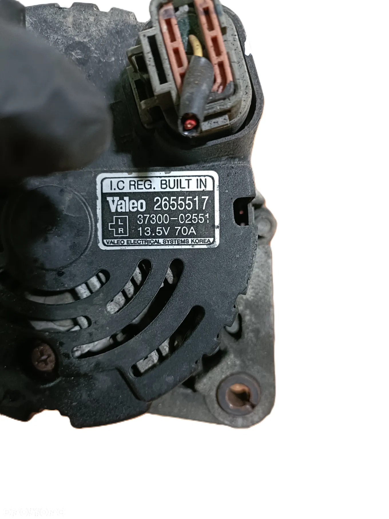 KIA PICANTO 04-10 1,0 B alternator VALEO 37300-02551 * - 4