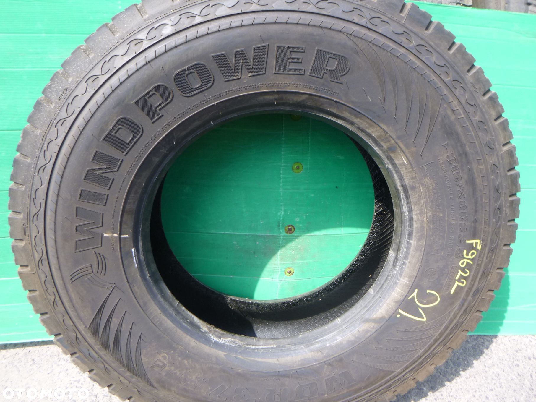 Opona ciężarowa 315/80r22.5 Windpower WDR37. Opony ciężarowe - 3