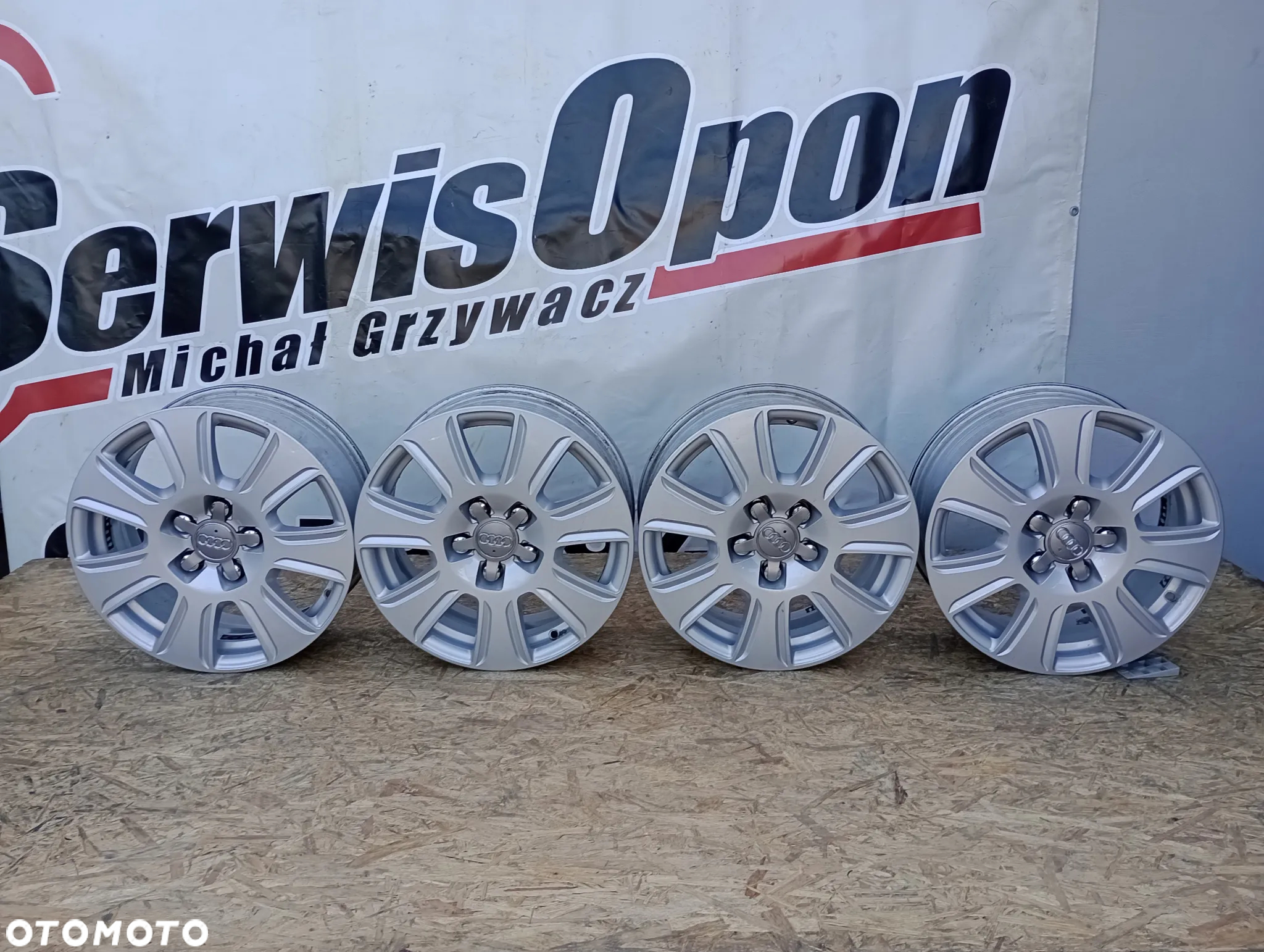 FELGI ALUMINIOWE 5x112 R16 6,5J ET33 AUDI A4 A6 A3 - 2