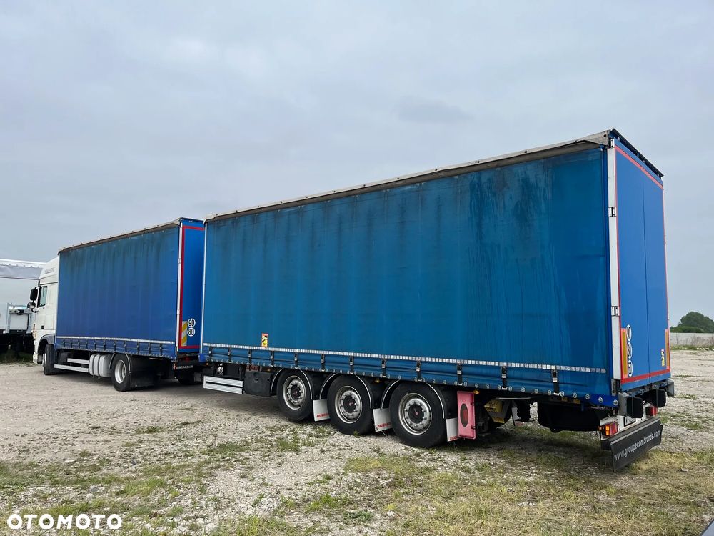 DAF XF 106 460 SSC FA zestaw Fruehauf 118 m3 firanka - 4