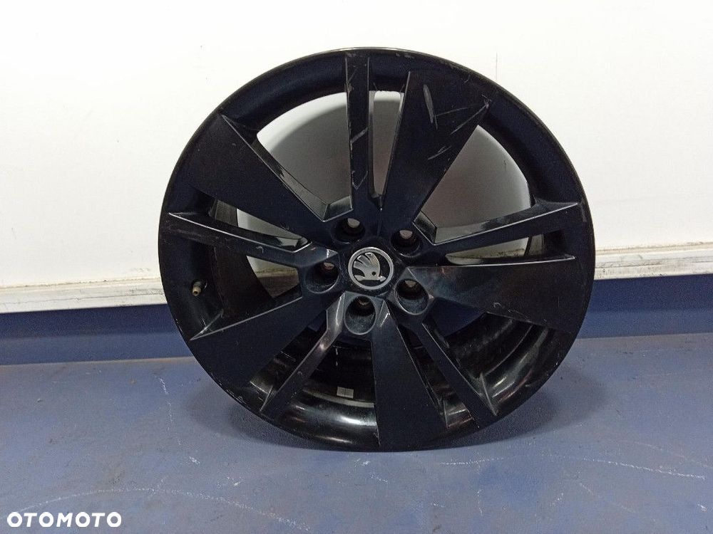 SKODA SUPERB III ALUFELGA OEM 8JX18 5X112 ET44 1 SZT 3V0601025AG - 1