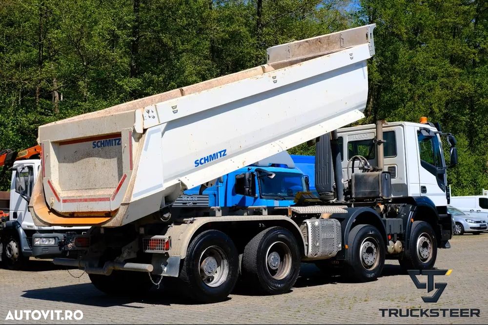 Iveco X-Way 480 | E6 | 8x4 | HARDOX | Schmitz 18m3 - 5