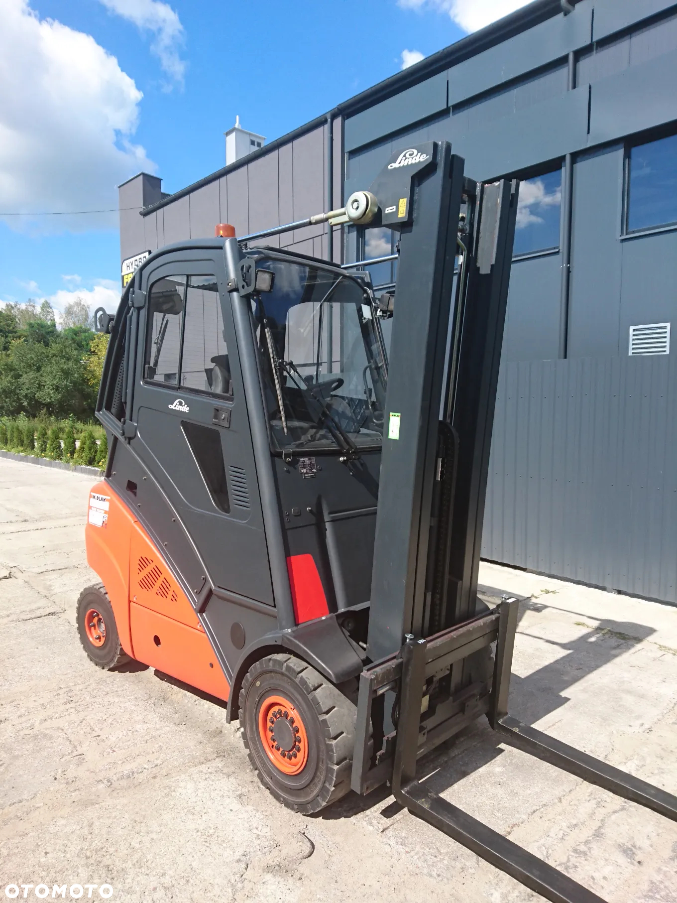 Linde [2018] WÓZEK WIDŁOWY LINDE H35T gaz 3,5t - 2