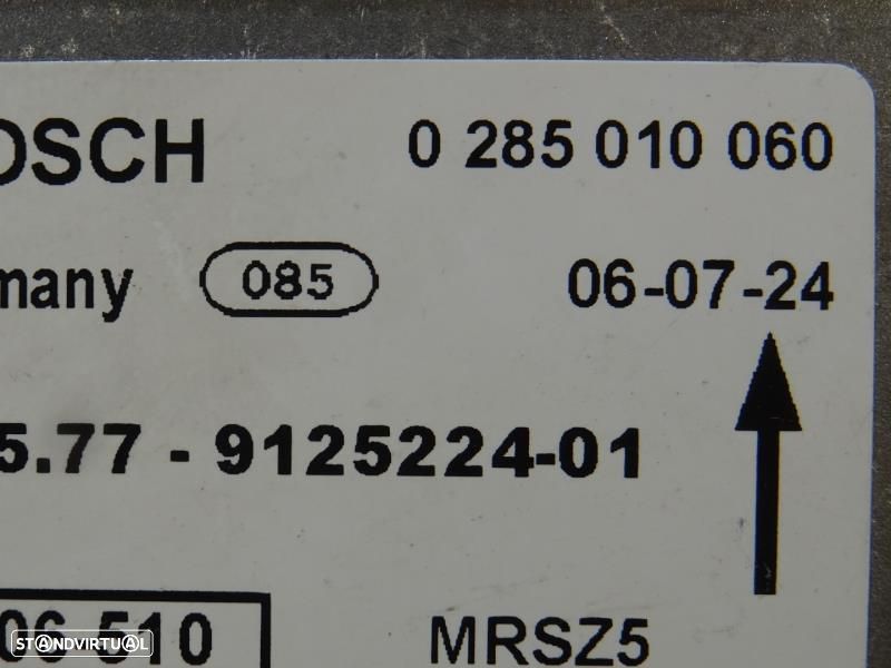 Centralina De Airbags Bmw 3 (E90)  0285010060 / 9125224 / 0 285 010 06 - 4