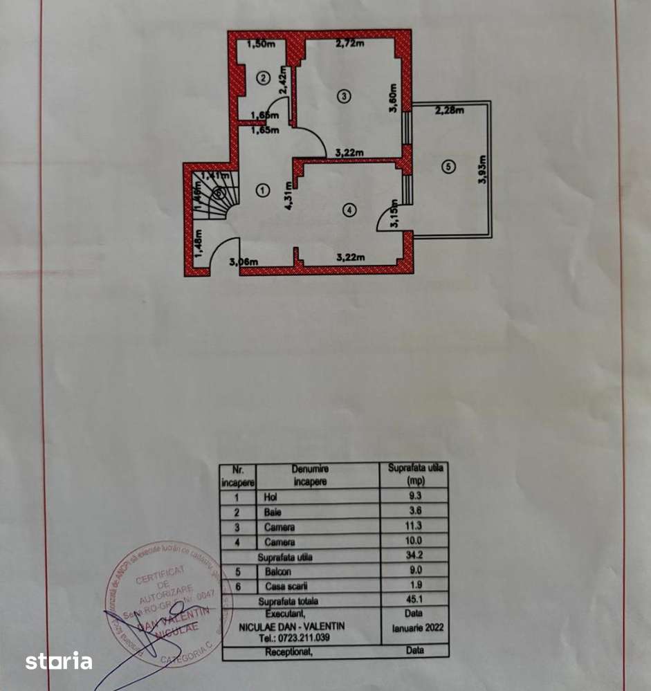 Apartament Penthouse 5 camere,  Corbeanca, Finisaje la Alegere! - Imagine principală: 2/4