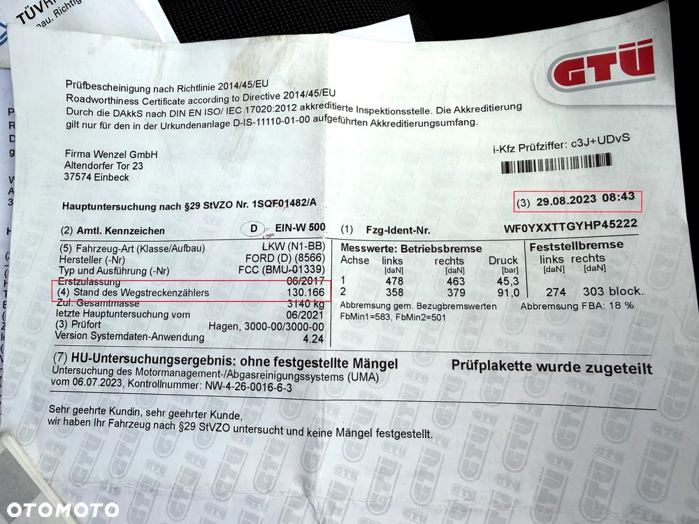 Ford TRANSIT CUSTOM - 31