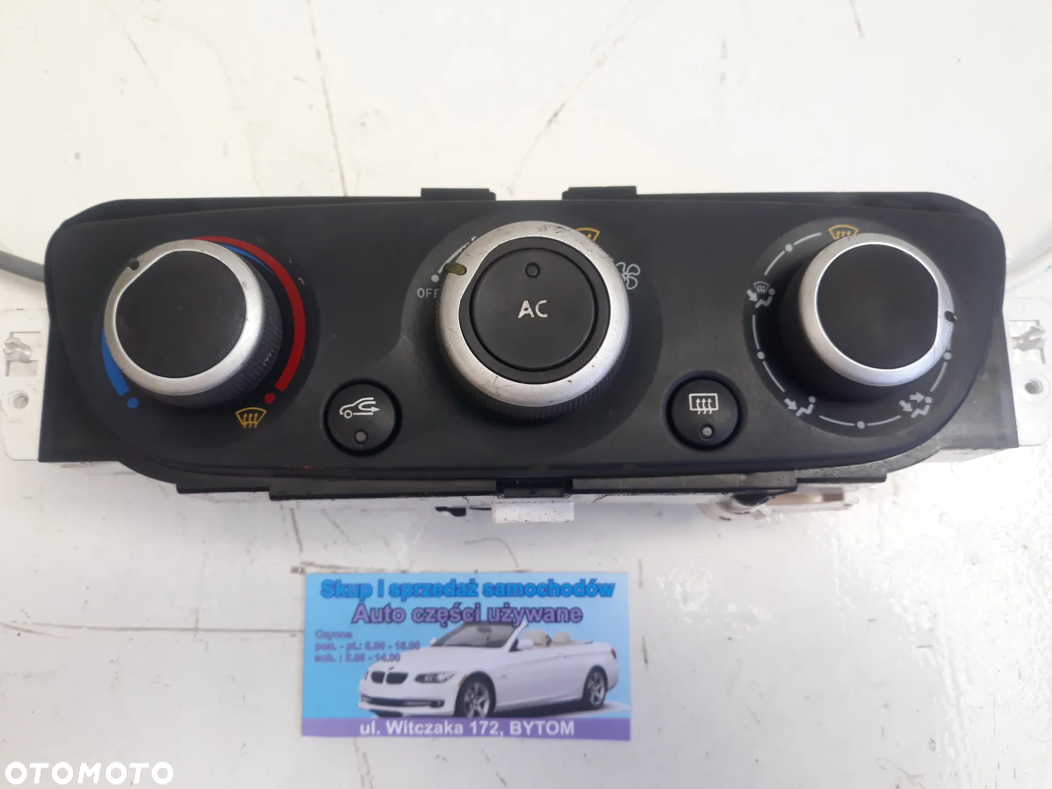 PANEL KLIMATYZACJI RENAULT MEGANE III 1,6 16V 2012r  1001786G - 2