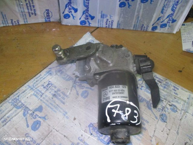 Motor Limpa Vidros Frente A1718200342KZ MERCEDES W171 2005 VALEO - 3