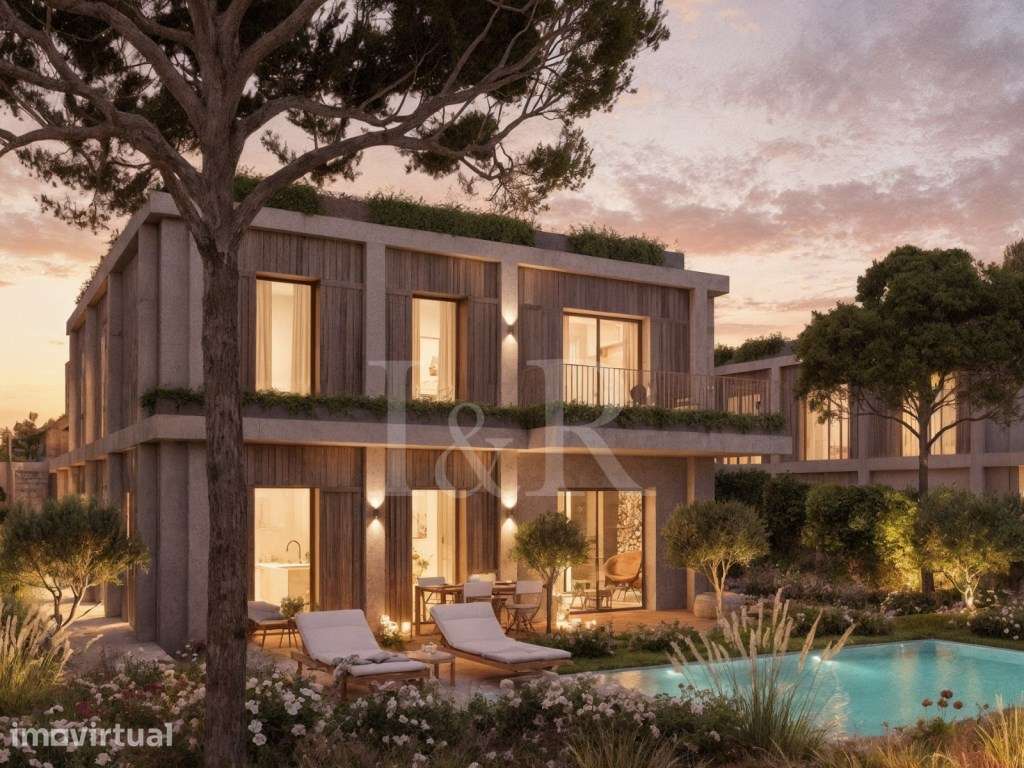 Lote de terreno para venda no condomínio Caparica Hills - vistas mar - Grande imagem: 2/33