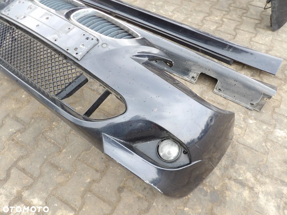 BMW - E60 - KOLOR 416 - M PAKIET - LIFT - ZDERZAK PRZEDNI - ZDERZAK TYLNY - PROGI - KOMPLET - ORYGINAŁ - 2