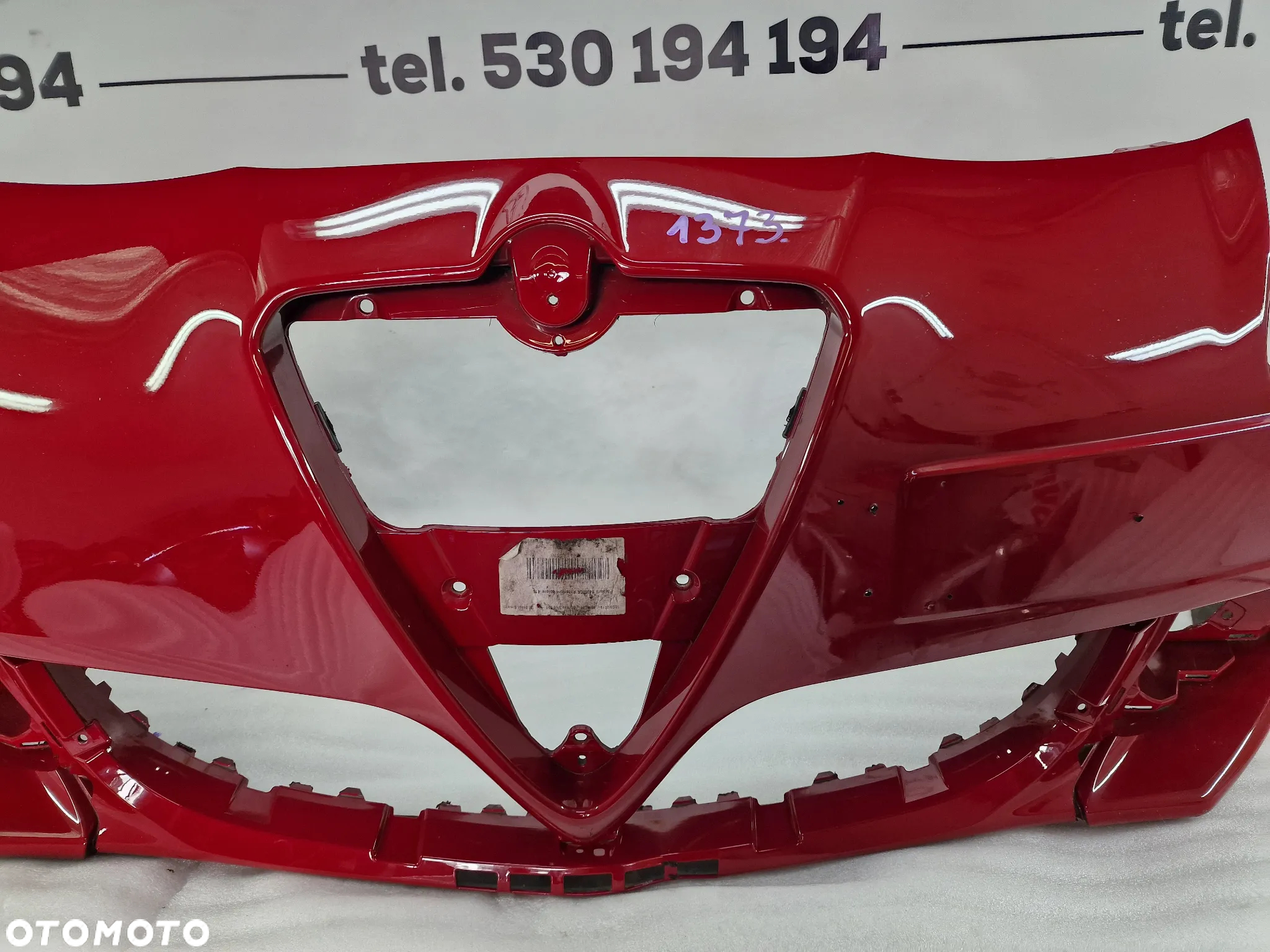ALFA ROMEO GIULIETTA LIFT VELOCE 15- ZDERZAK PRZEDNI PRZÓD NA 4xPDC 4X PDC , BEZ SPRYSKÓW , NR 50541741 , NR AUKCJI NZ1373 - 10