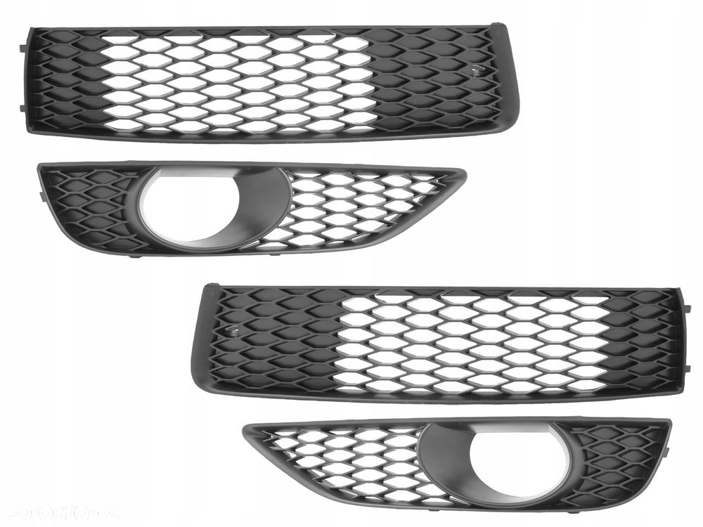 Atrapa Kratka zderzak Audi Q7 4l 0 Lift 09- S line - 1