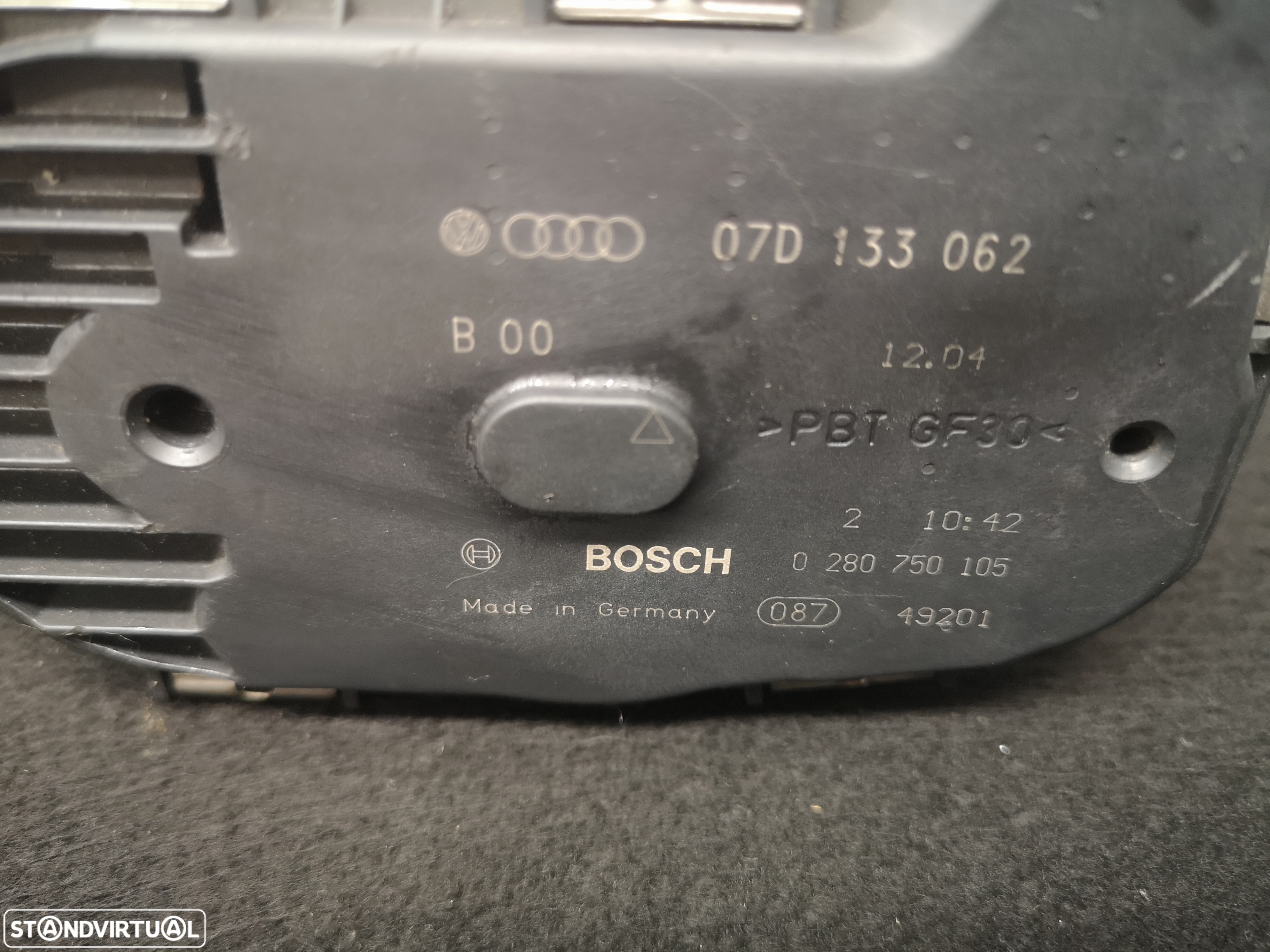 Borboleta ORIGINAIS 6.0 l V12 audi a8 d3 4e0  2004+ (4x no estoque) - 5