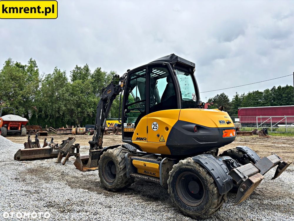 Mecalac 9 MWR KOPARKA KOŁOWA 2019R | 11 MWR, 15 MWR, KOMATSU PW 98, TEREX TW 95 110, WACKER NEUSON 100, YANMAR - 27