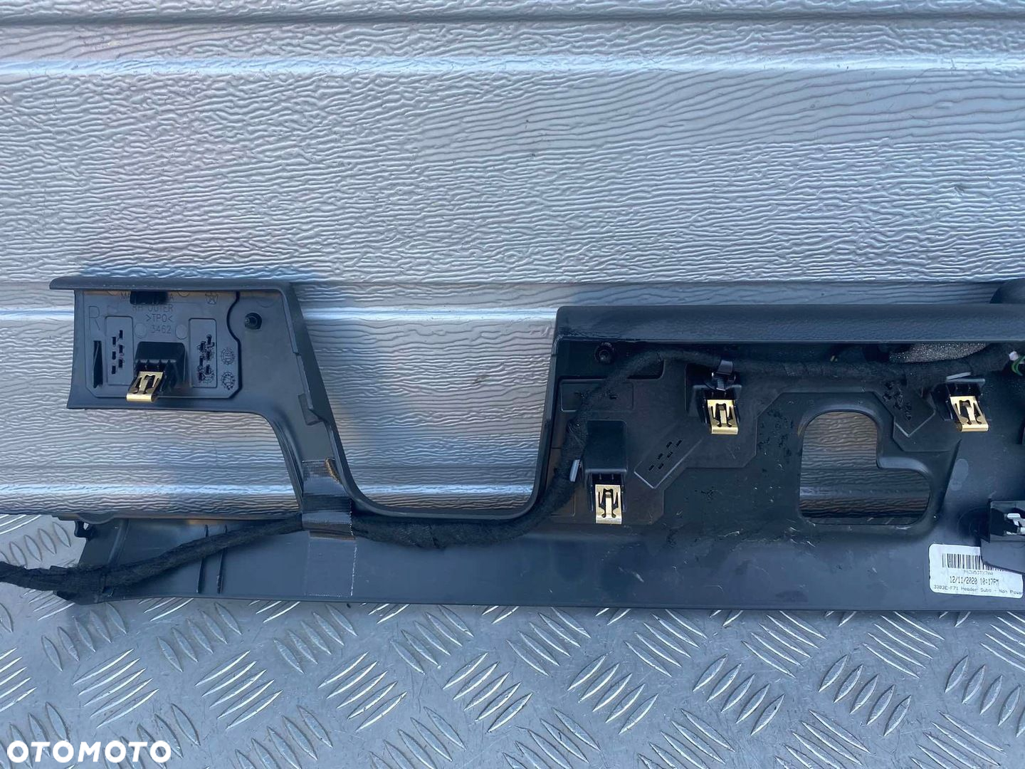 JEEP WRANGLER JL PLASTIK DACH NAD SZYBE PRZÓD OSŁONA 6ZW53TX7AA - 5