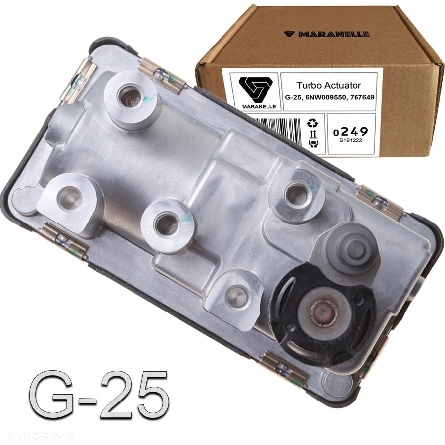 Nastawnik sterownik G-25, 6NW009550, 767649 turbiny Range Rover IV - 3.0 SDV6 - 2