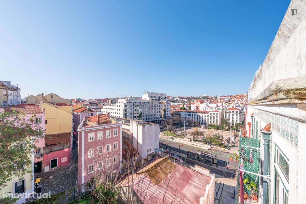 Quarto - localizado em Mouraria Lisbon - Grande imagem: 5/17